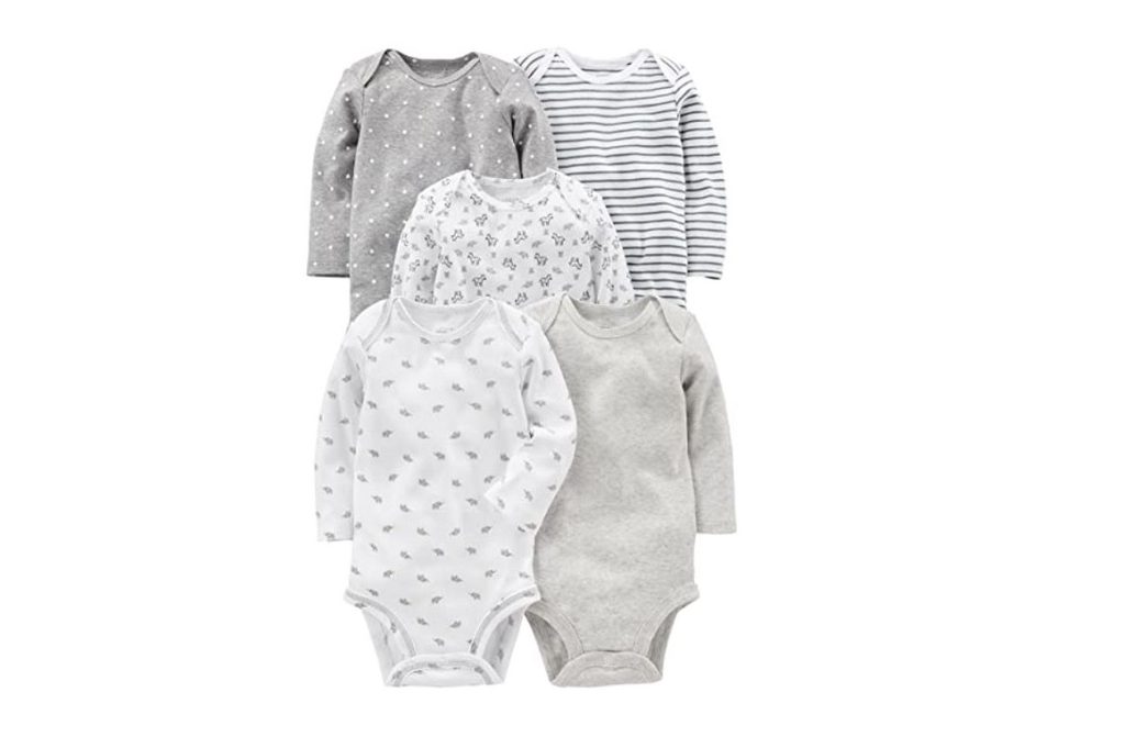 Long-sleeve baby onesies