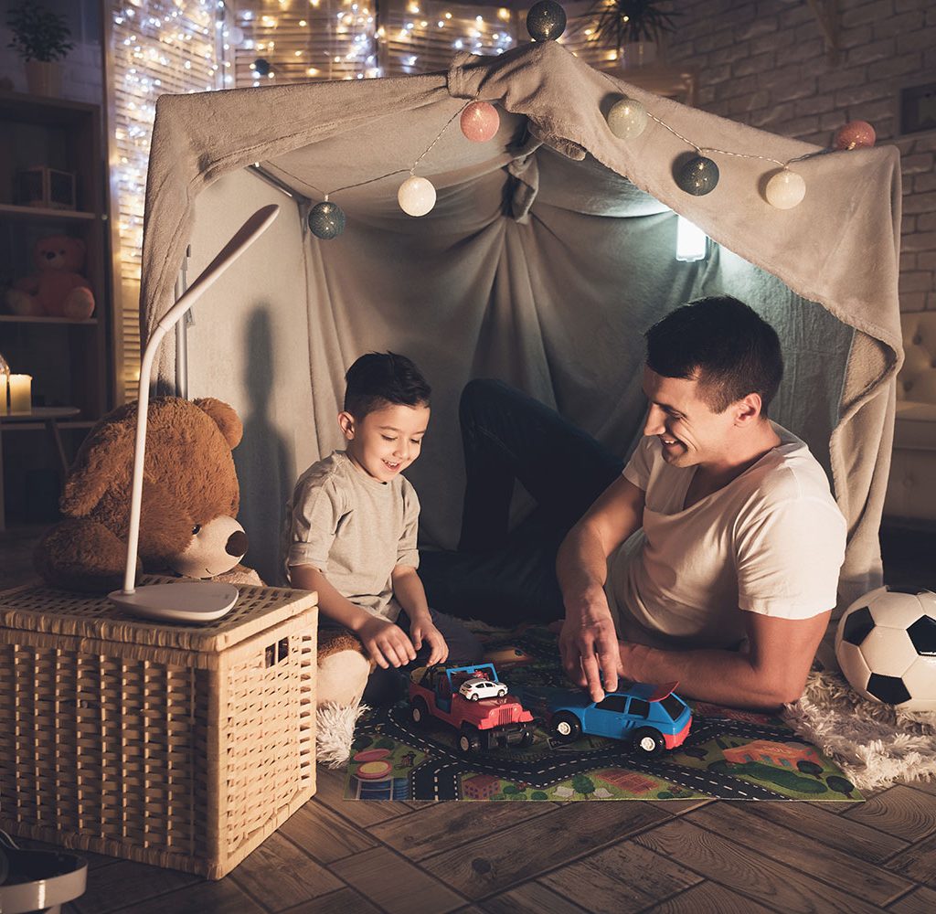 blanket forts for kids