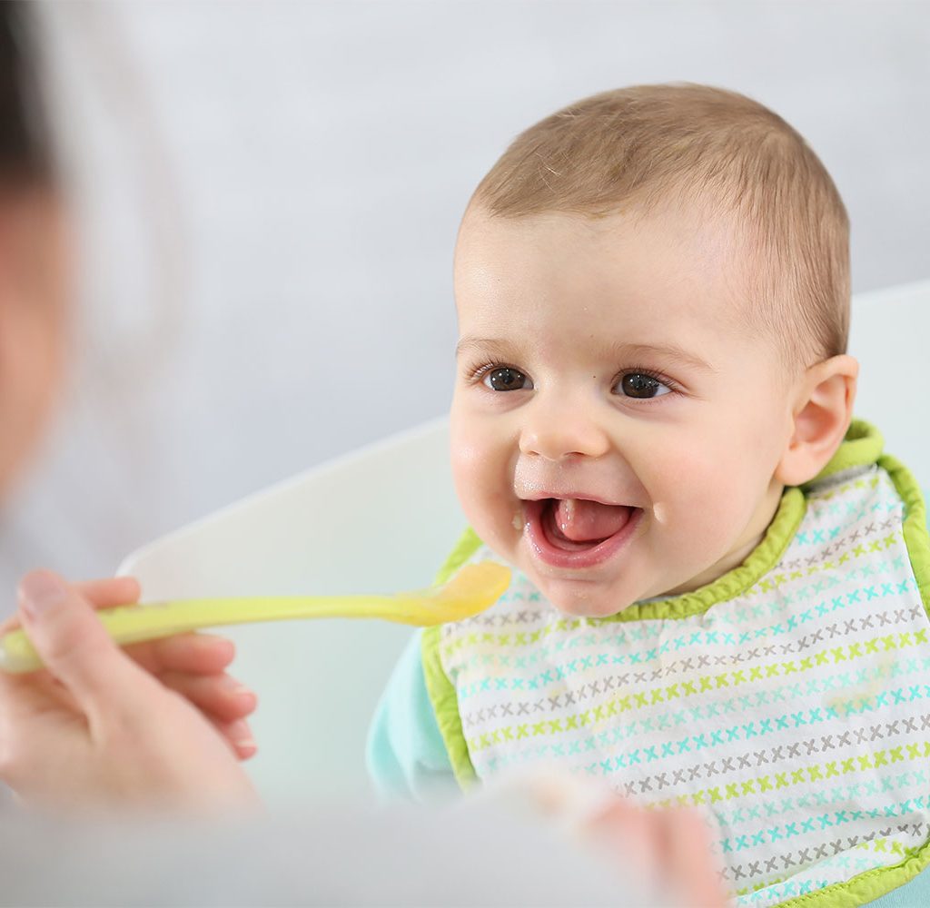 feeding baby