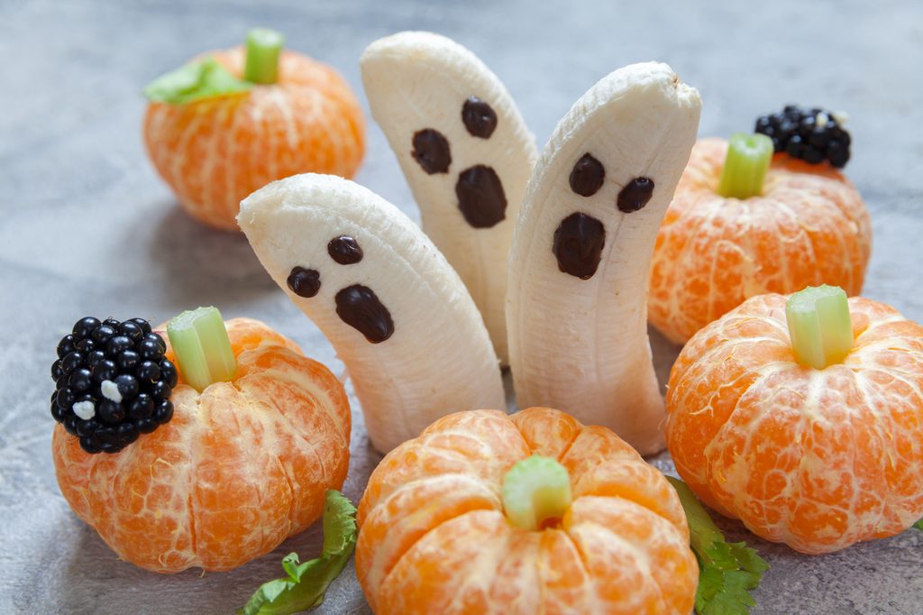 Fruit creations are a healthy alternative to Halloween candy