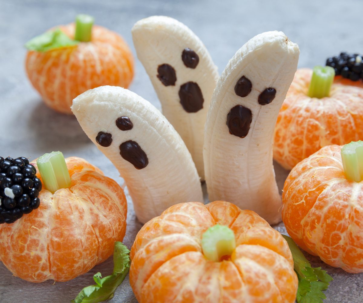 Fruit creations are a healthy alternative to Halloween candy