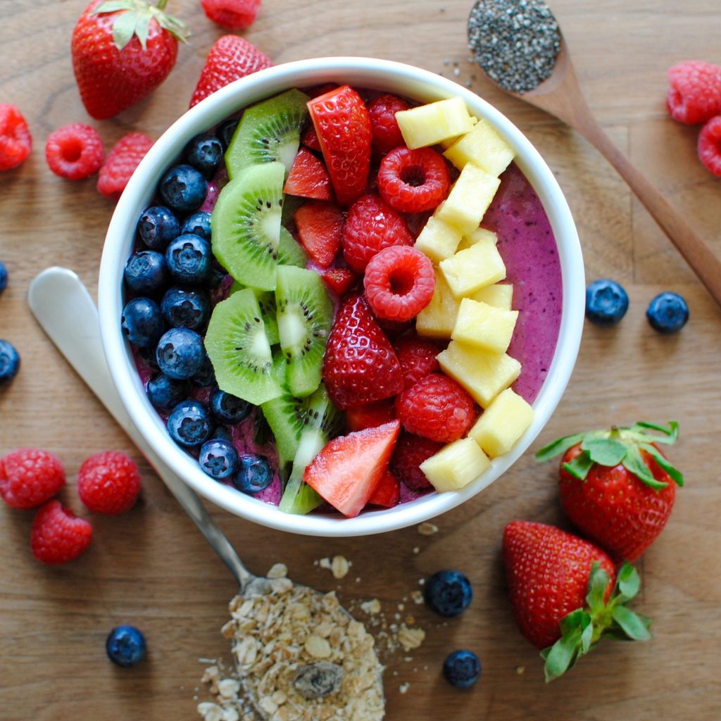 Smoothie bowl.