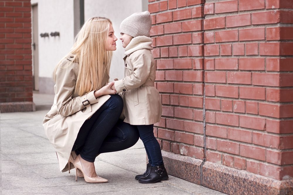 matching mom and daughter