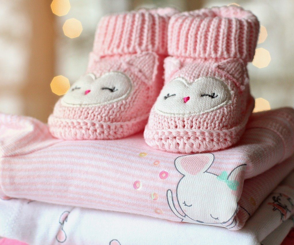 pile of pink clothes