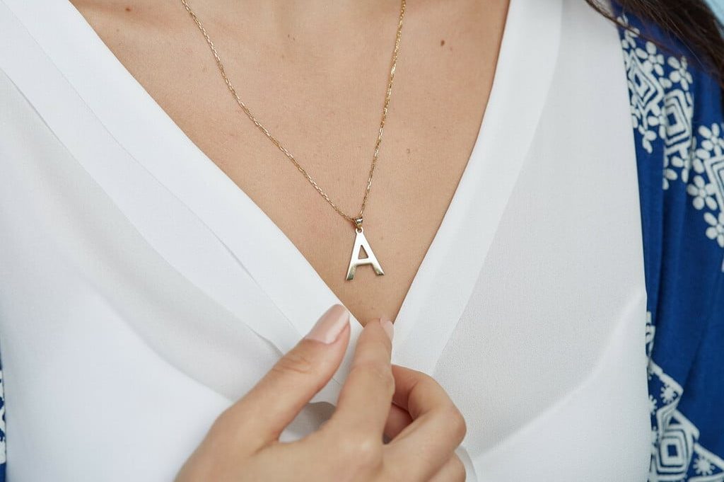 initial necklace