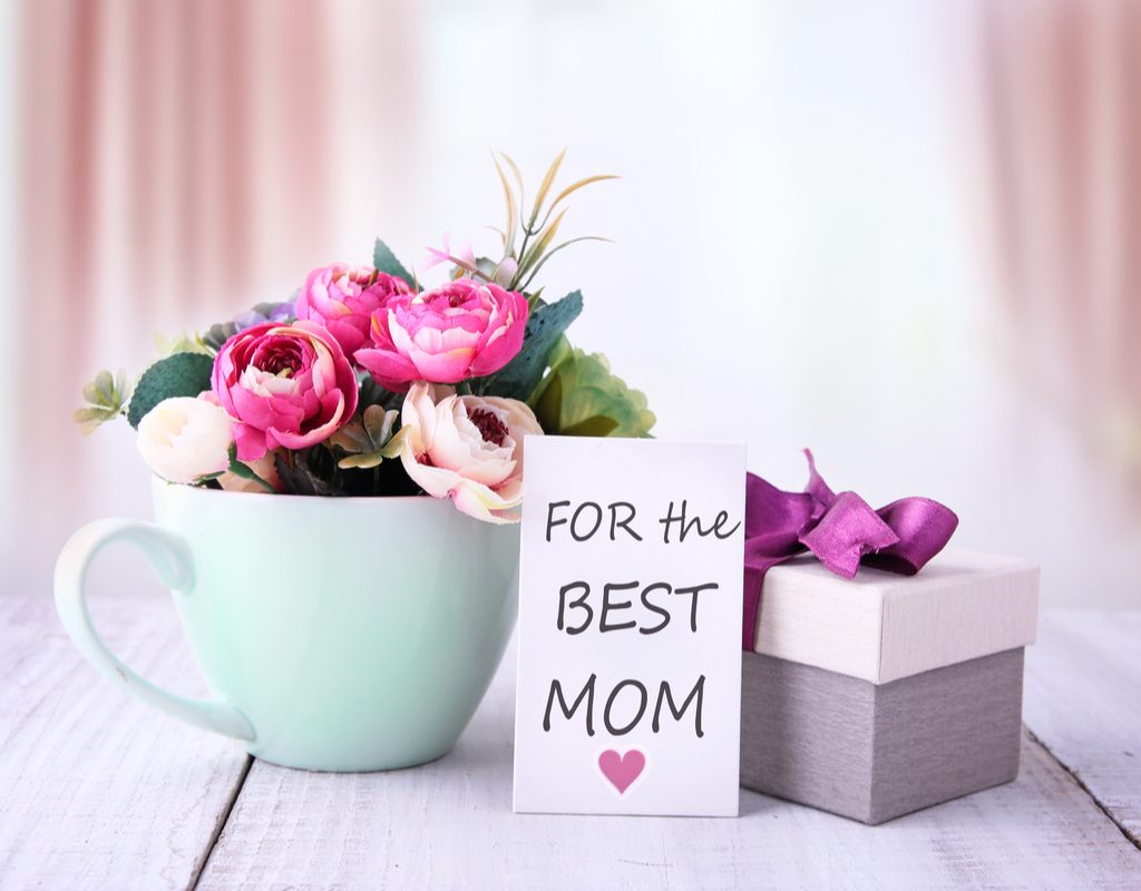 Mother's Day gifts with a card