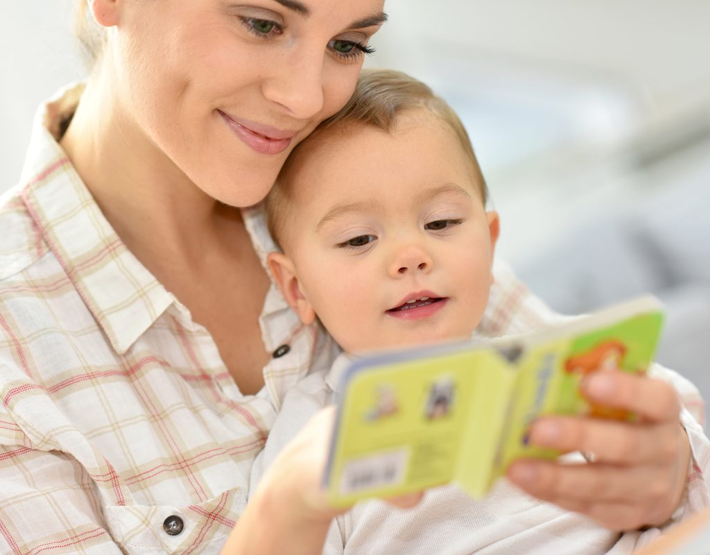 baby reading