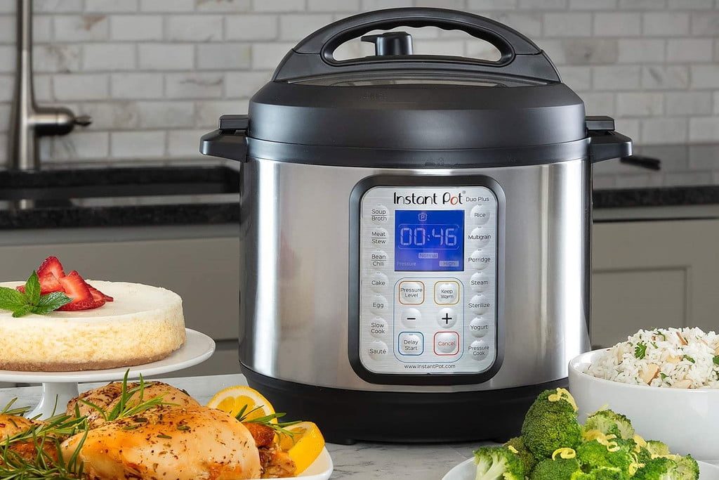 Instant Pot on the kitchen counter