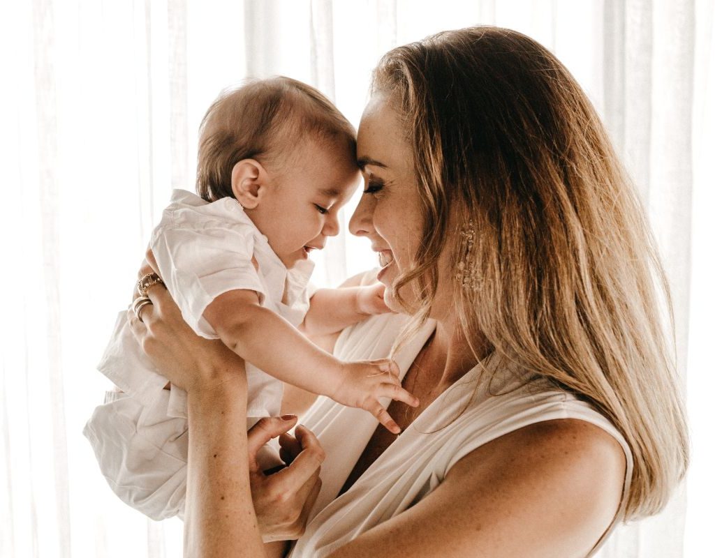 Mom and Baby Together