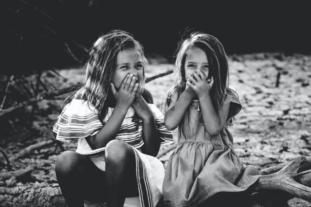 Little Girls Laughing