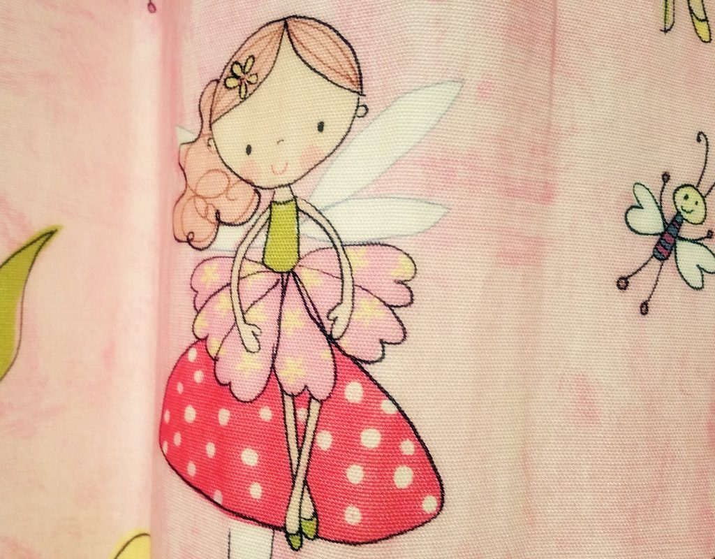 pink fairy ballerina print