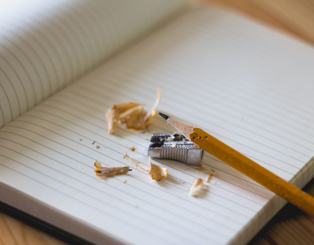 Pencil With Sharpener