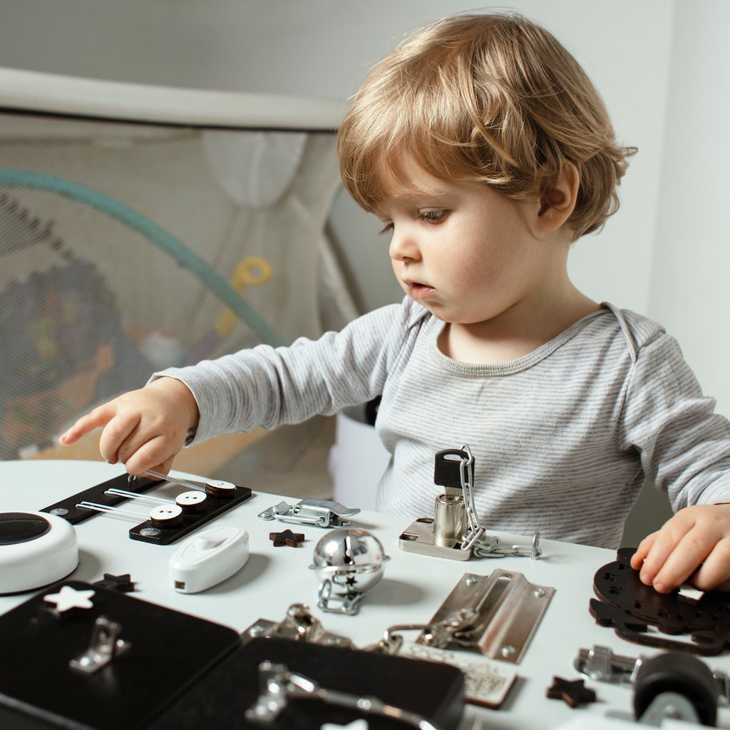 sensory board for infant