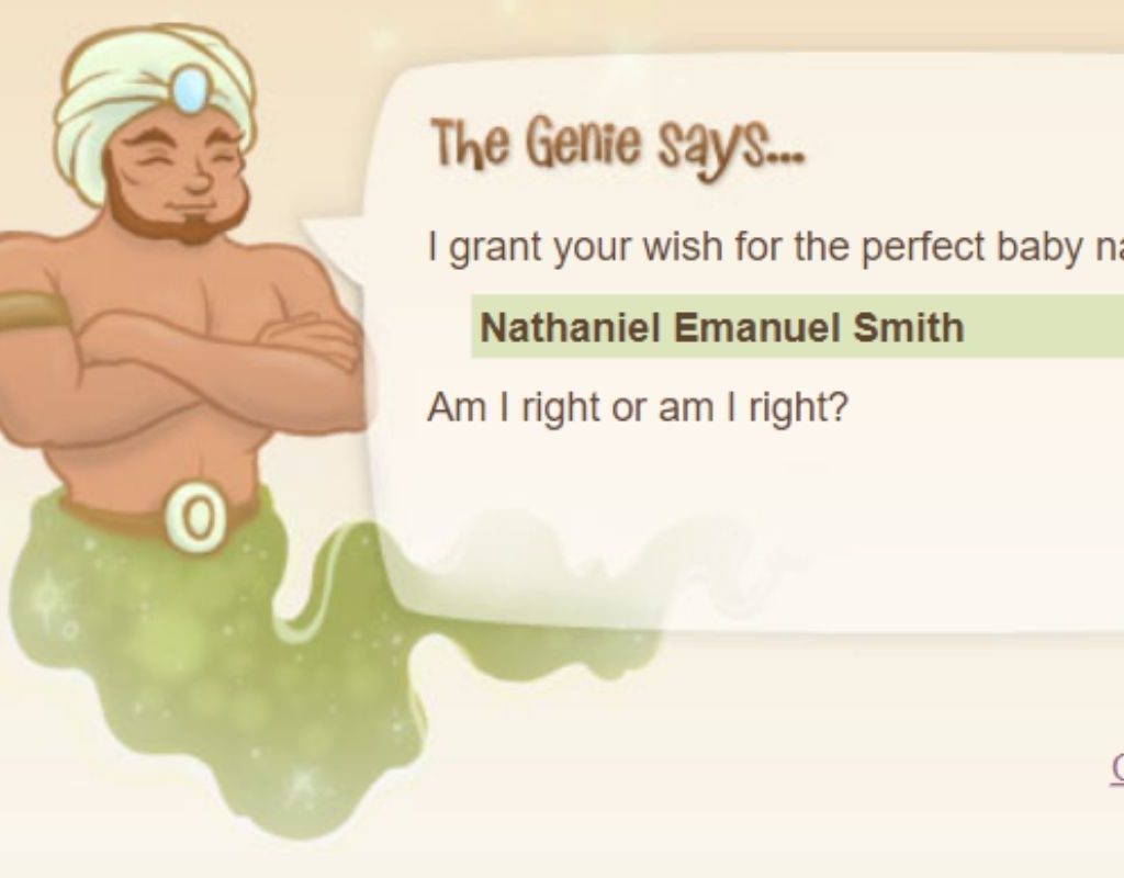 baby name genie