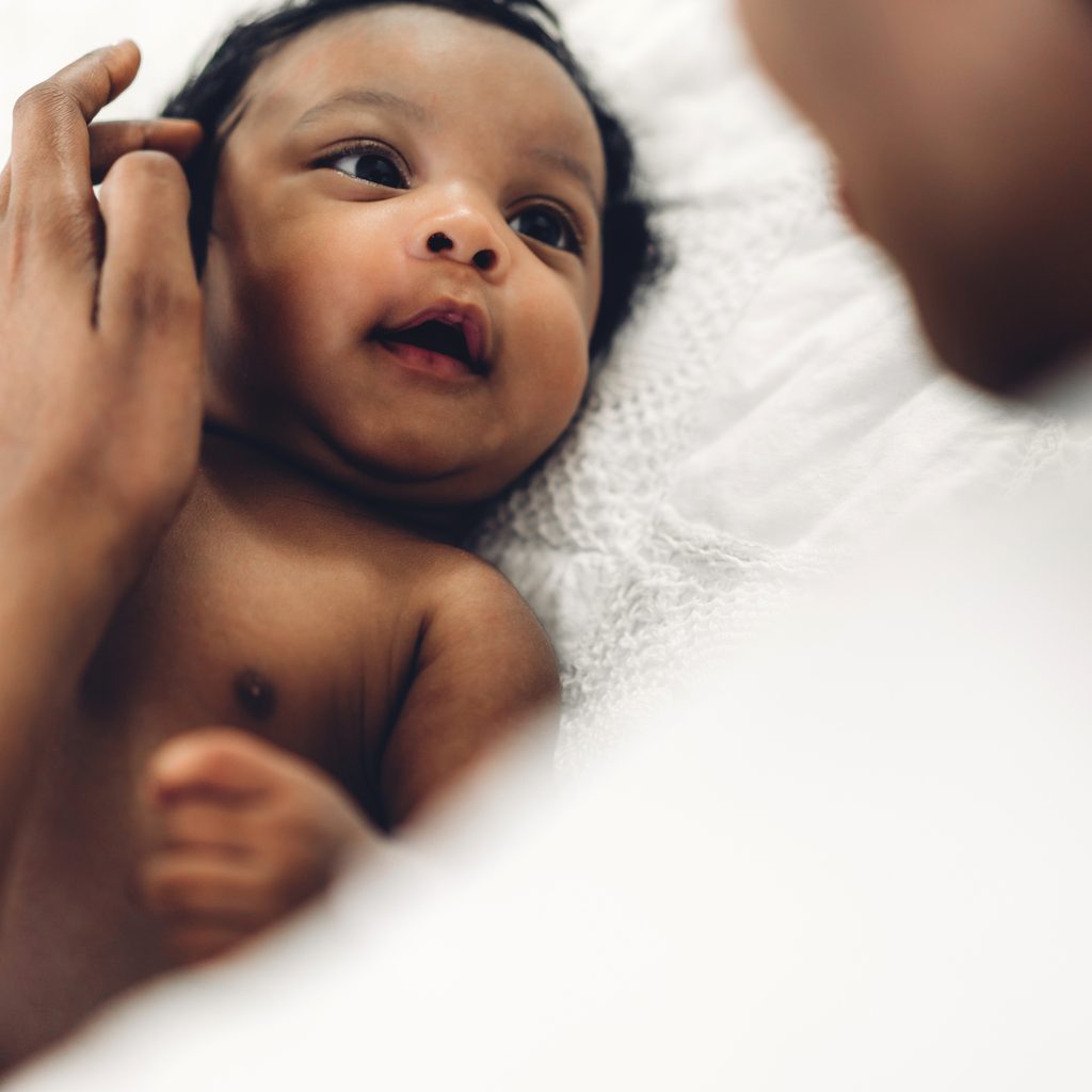 mother and newborn baby