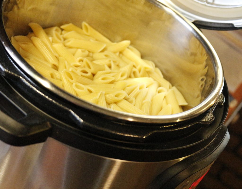 Pasta and chicken dish made in Instant Pot