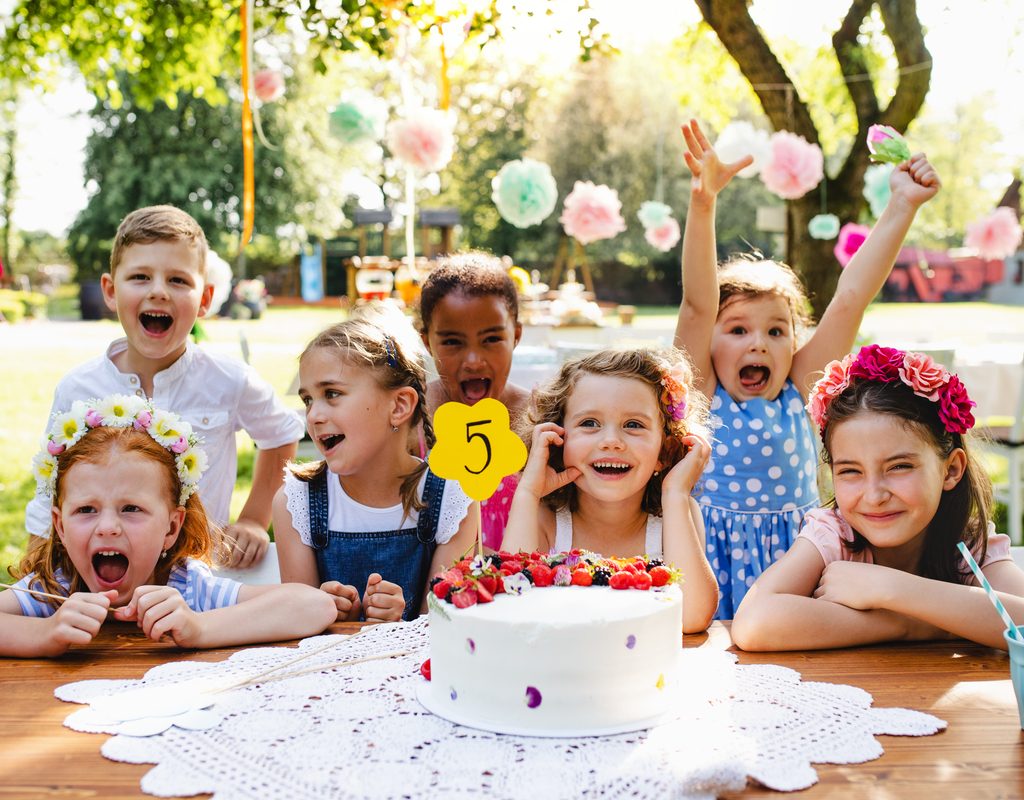 At-home 5-year-old birthday party