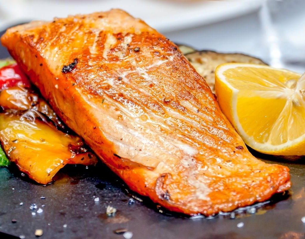 salmon dish