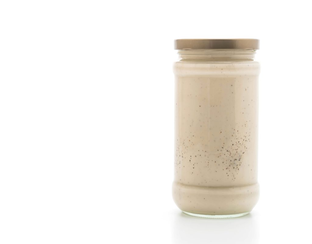 jar of Alfredo sauce