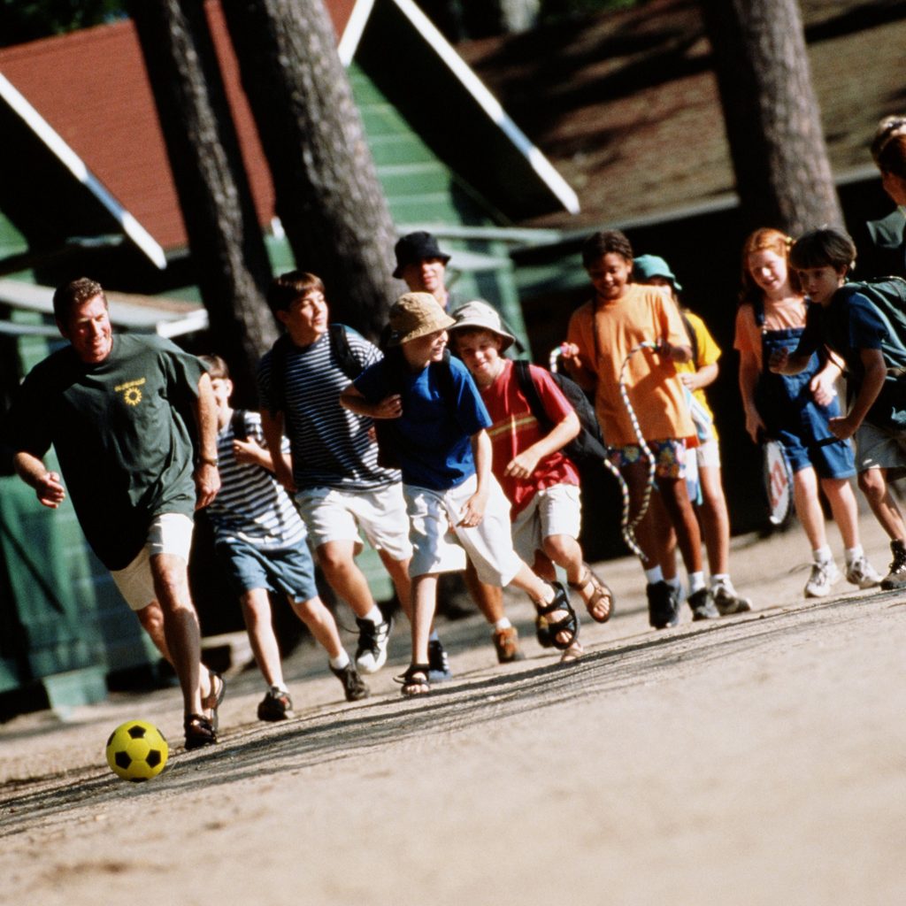 Kids at summer camp