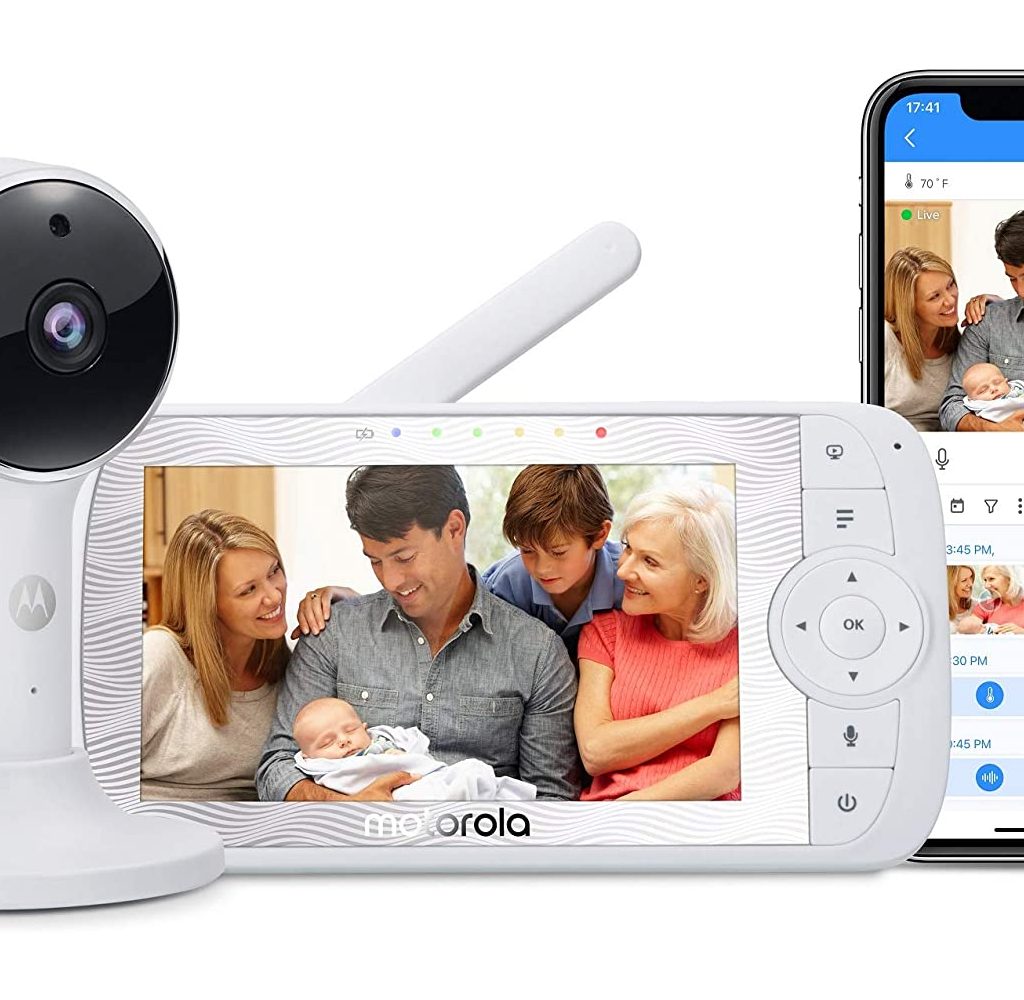 Motorola Connect60 Video Baby Monitor on white background.
