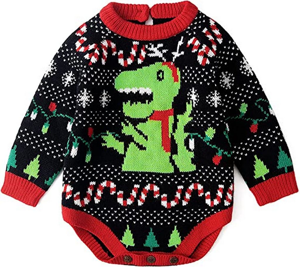 Ugly Christmas sweater for baby