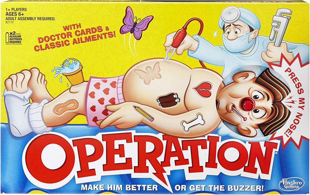 Operation board game
