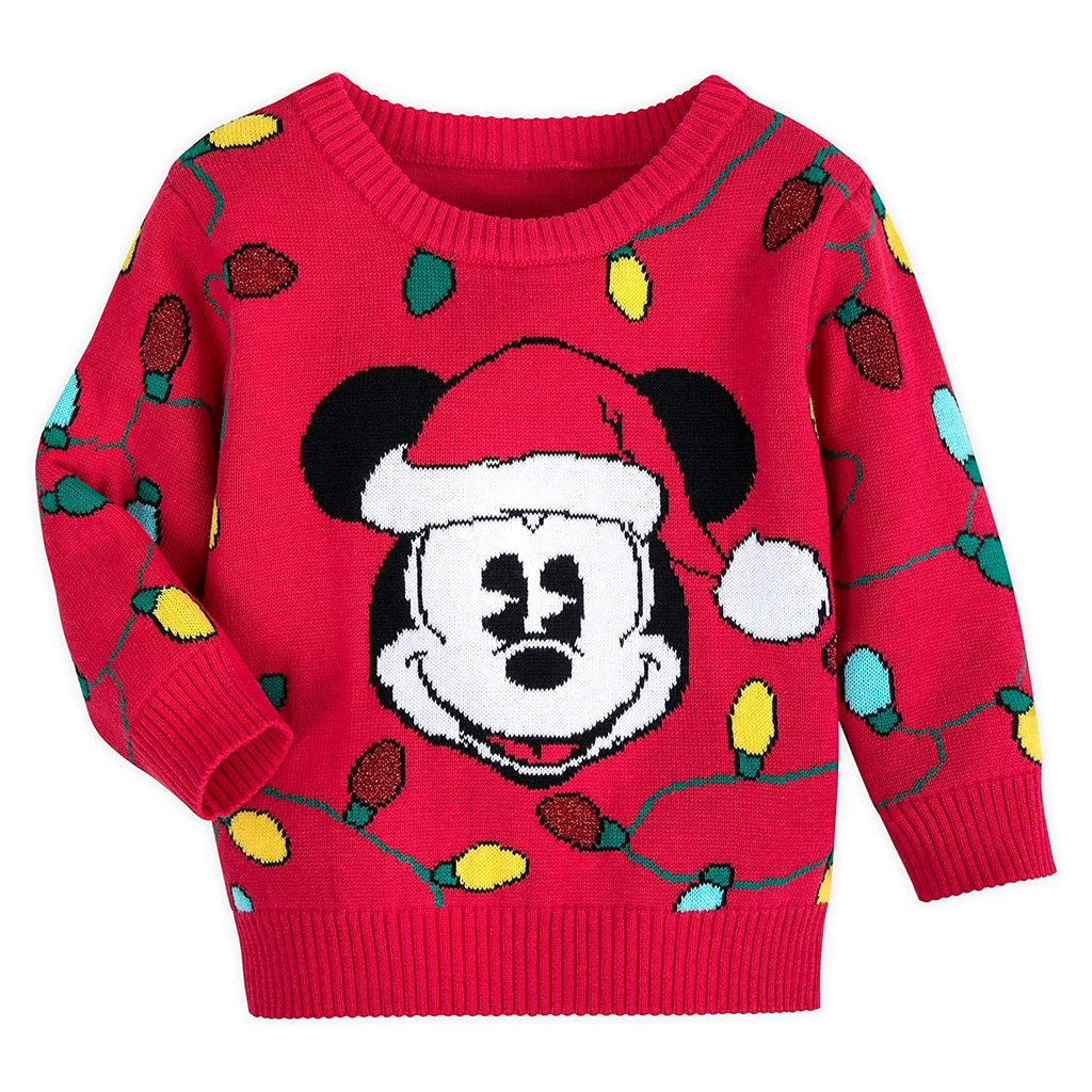 Mickey Mouse baby Christmas sweater