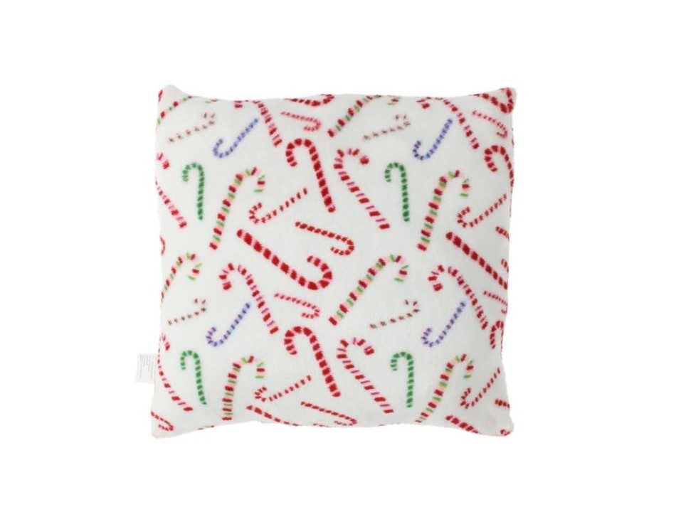 Reversible holiday ho ho ho throw pillow.