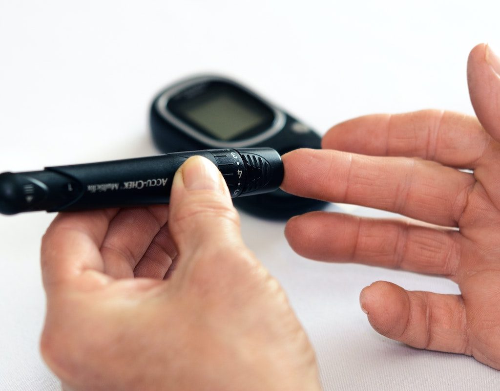Blood sugar self-check, diabetes