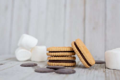Girl Scout cookies S'mores