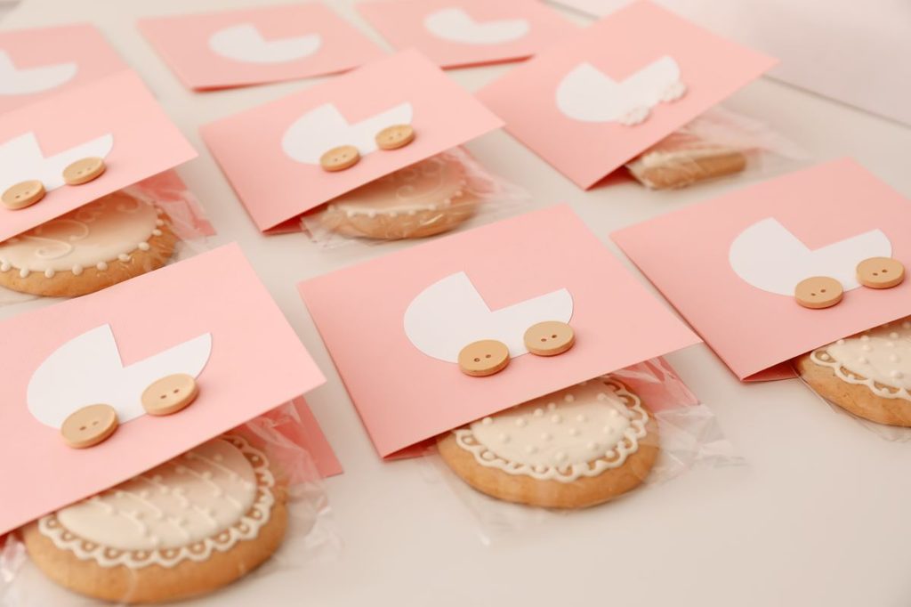 Cookies for baby shower favors