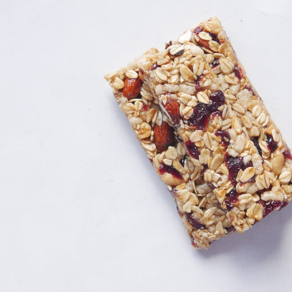 Homemade granola bars.