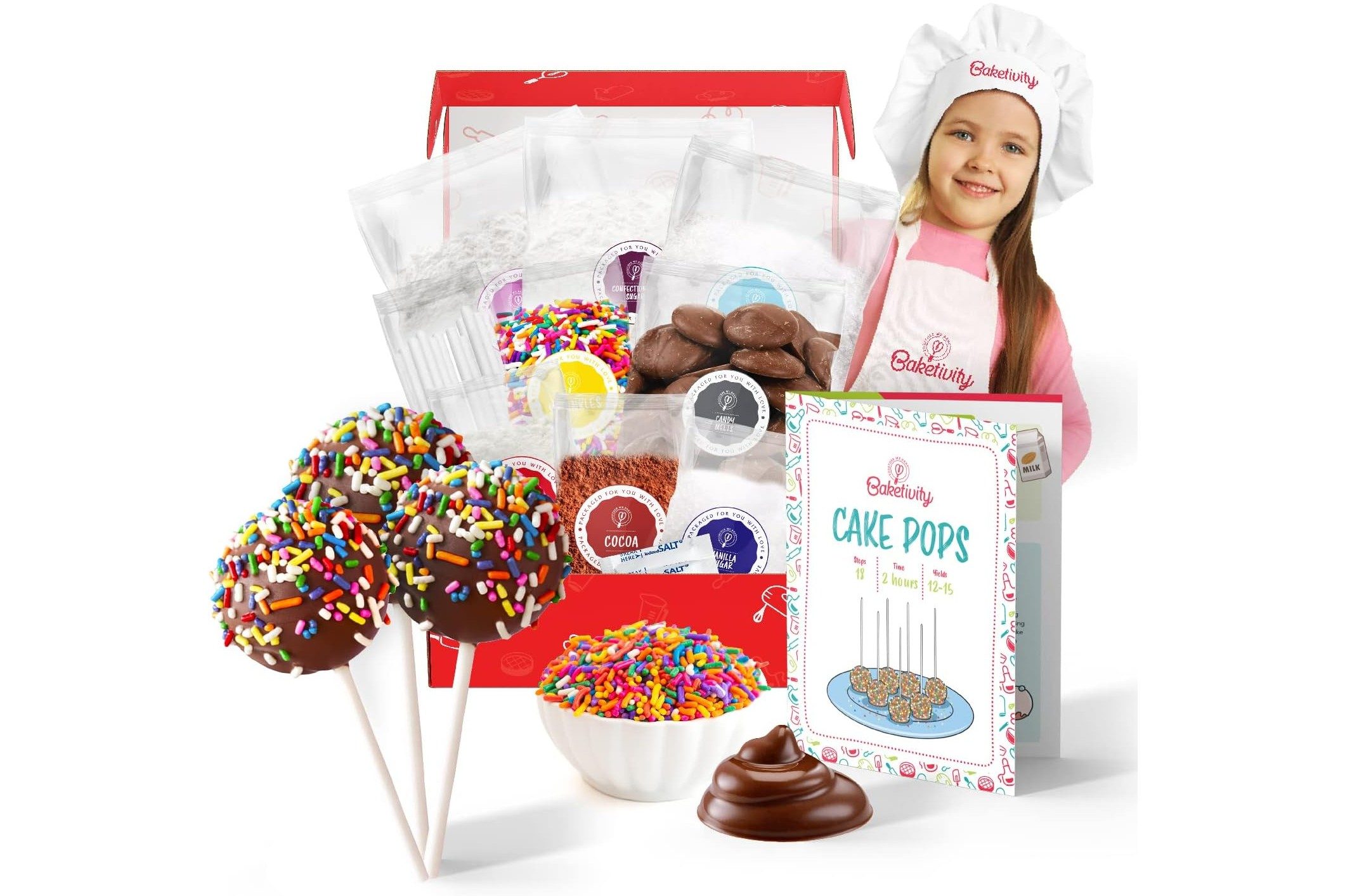 Baketivity Kids Baking Set