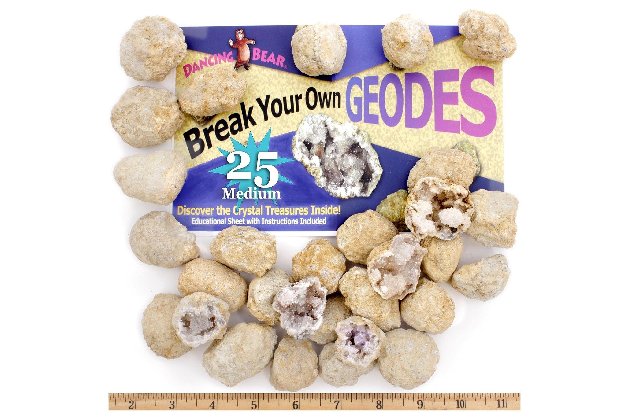 dancing bear geodes science kit