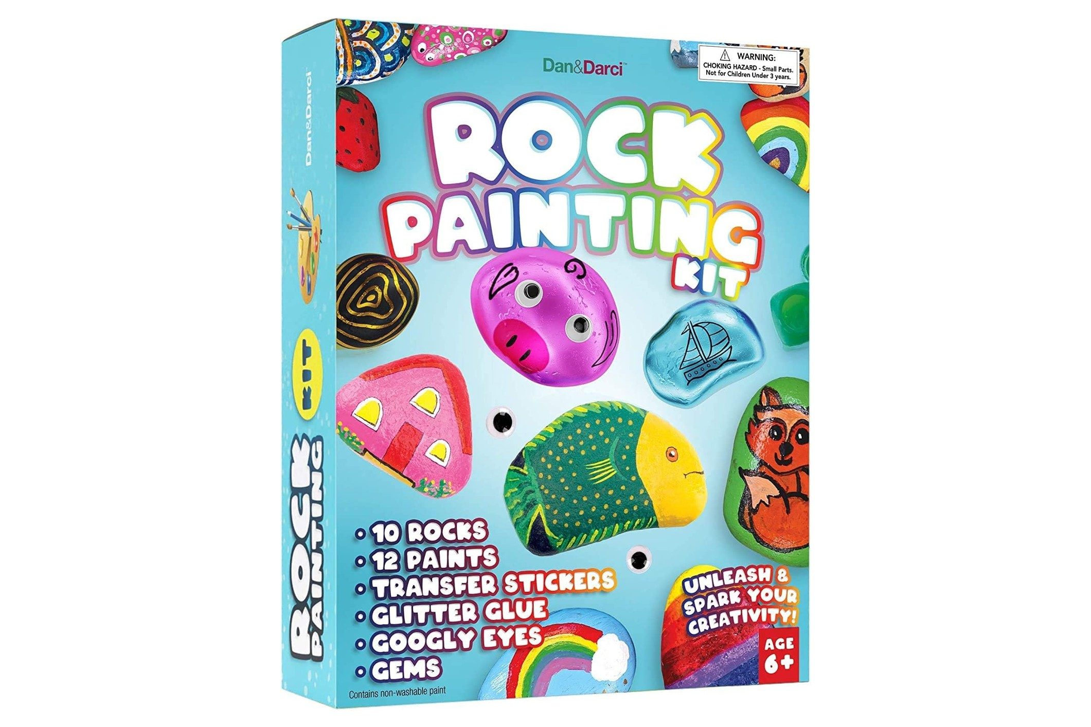 dan&darci rock painting kit