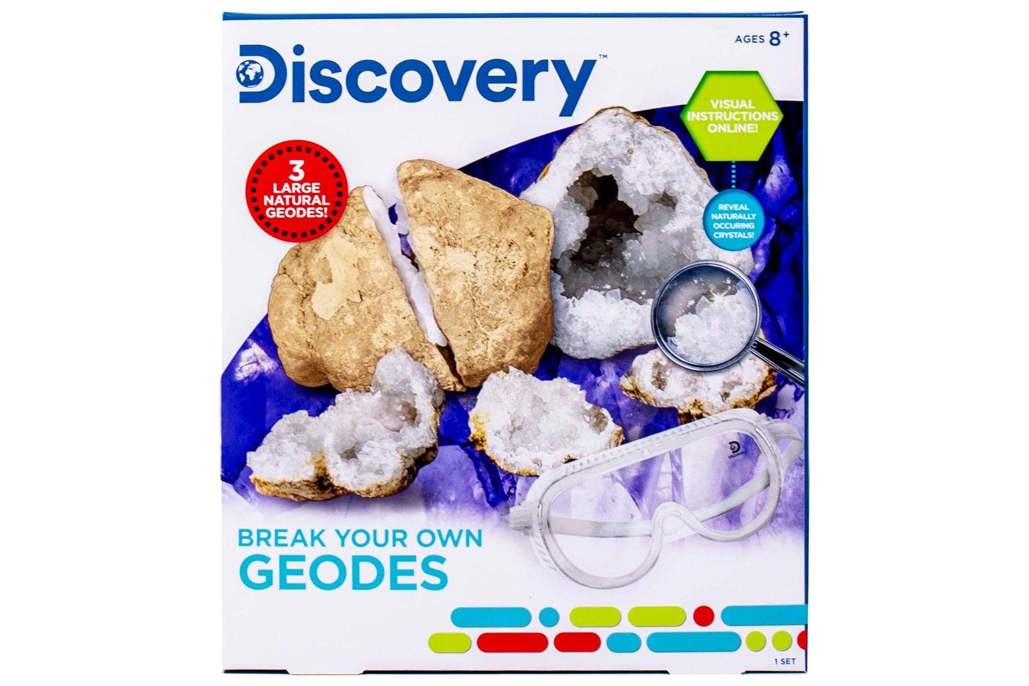 discovery kids geodes science kit