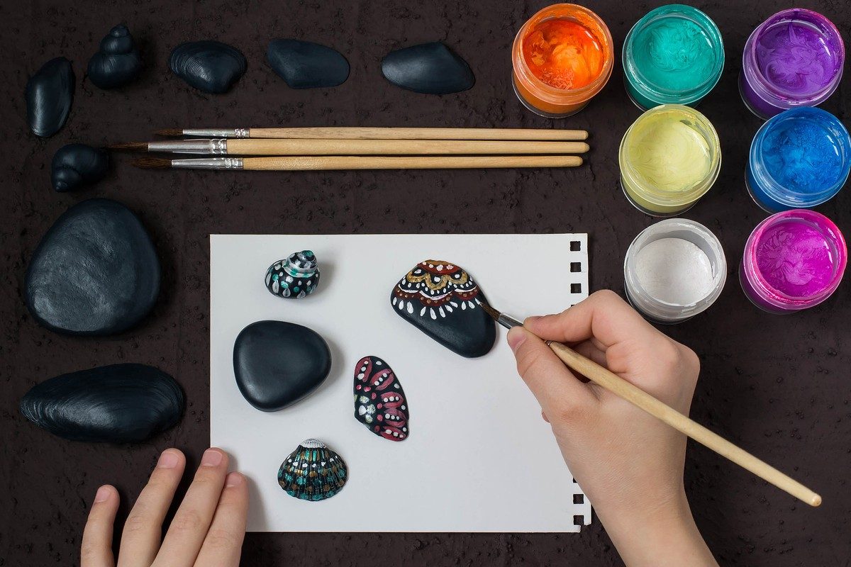 best glow in the dark rock painting kit