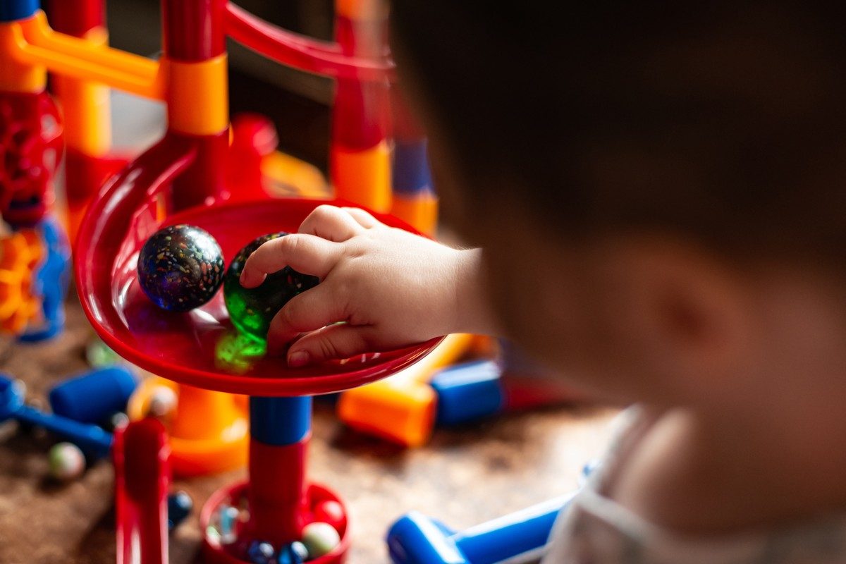 best glowing marble run