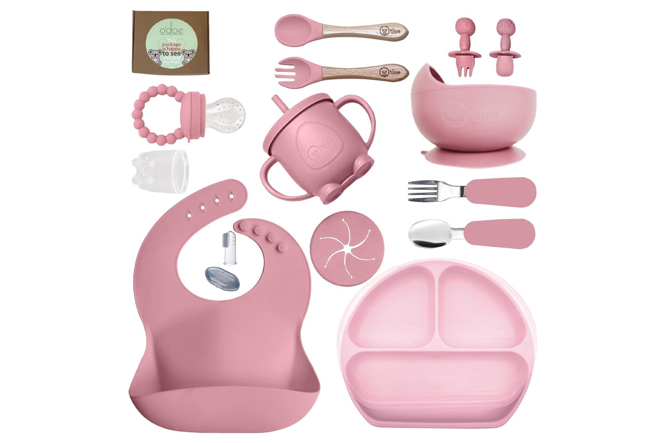 o'doe baby feeding set