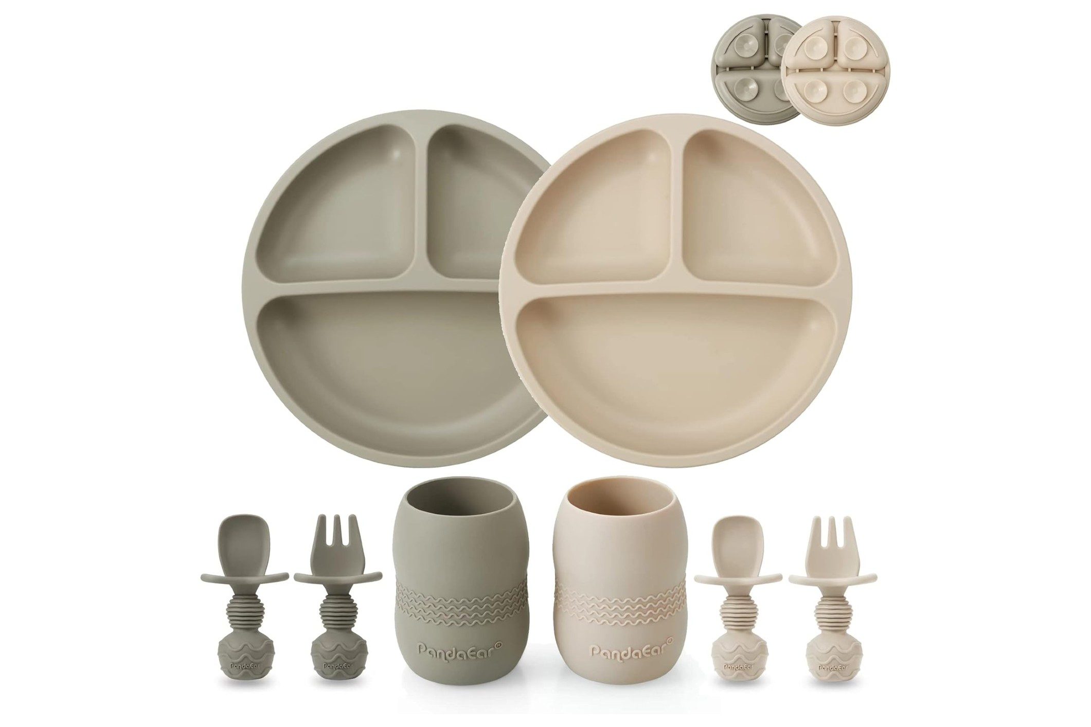 pandaear baby feeding set