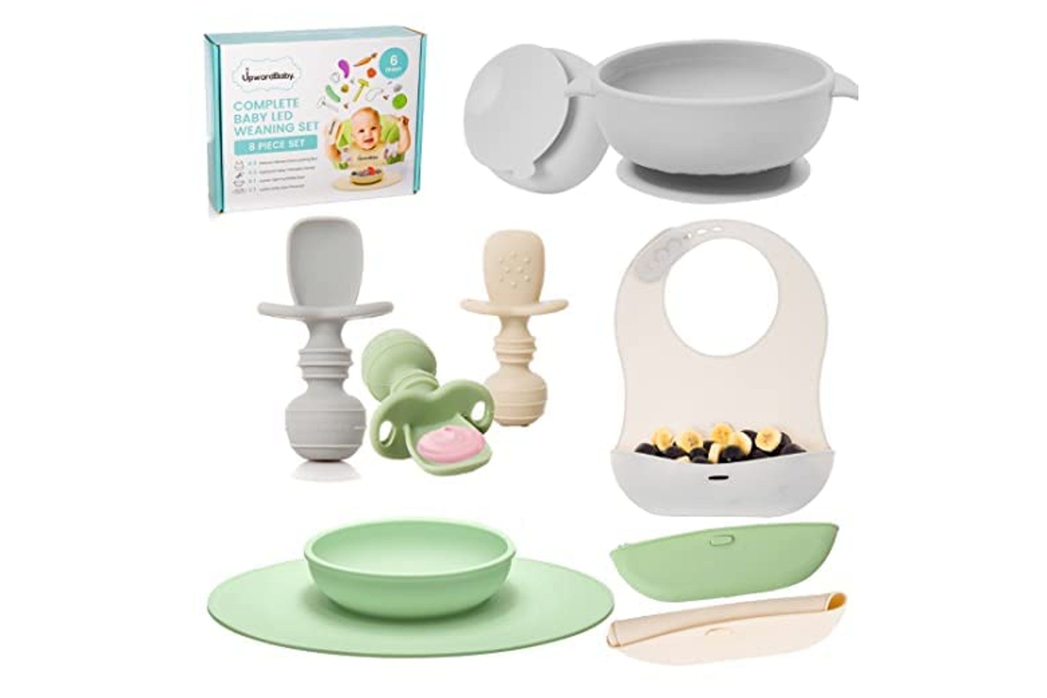 upward baby feeding set