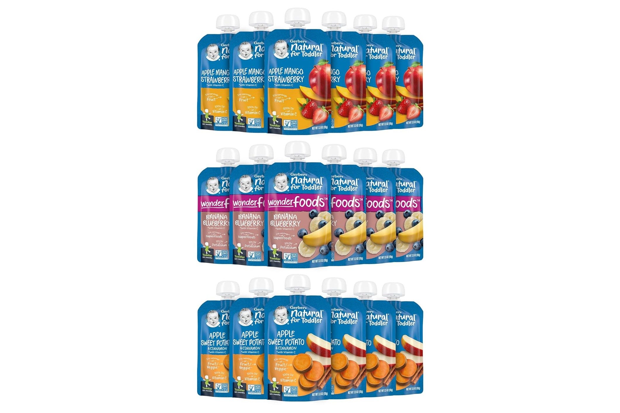 gerber baby food pouches