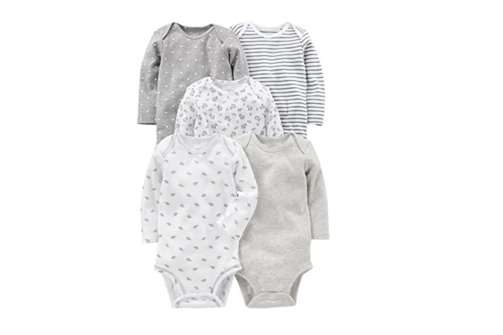 Long-sleeve baby onesies