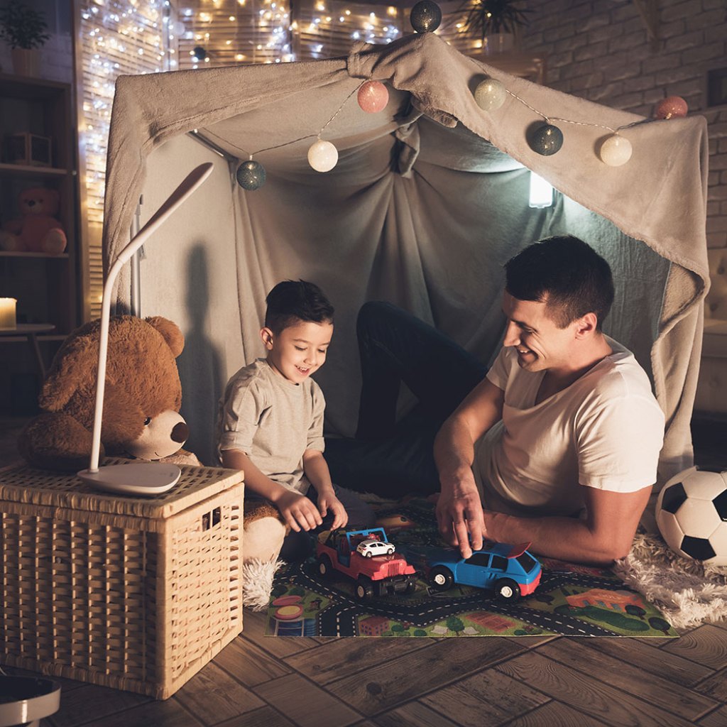 blanket forts for kids