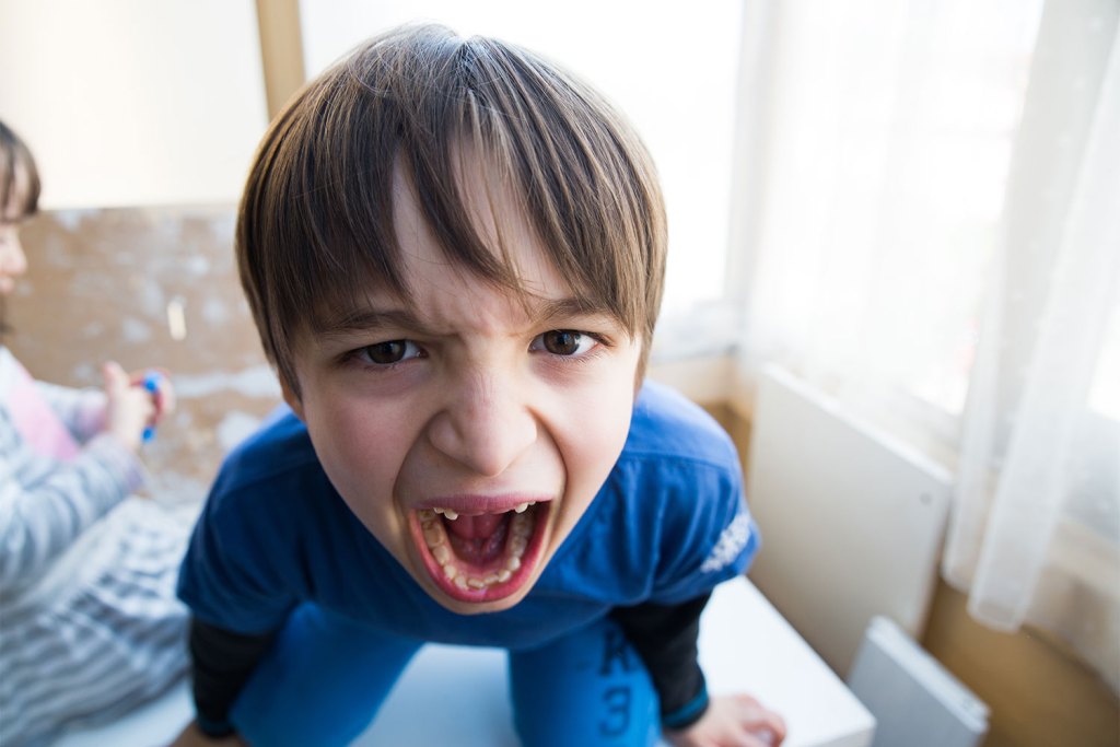 kid screaming