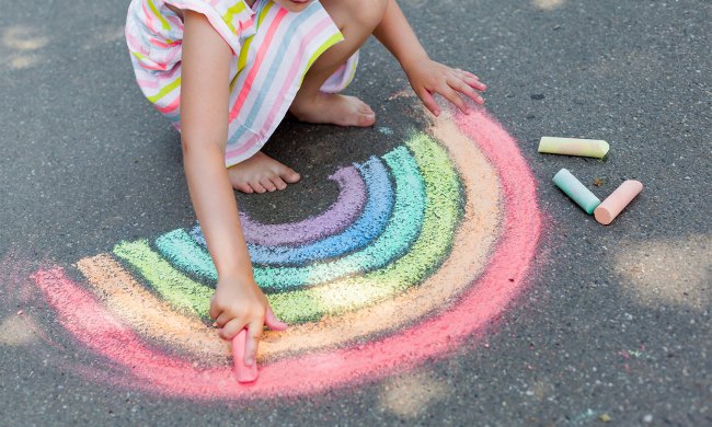 sidewalk chalk ideas