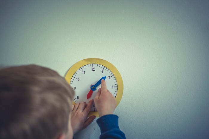 how to teach child tell time correctly learning