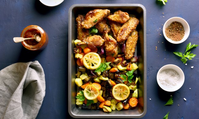 Chicken and vegetables