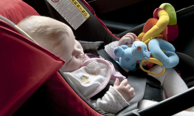 Baby In Carseat